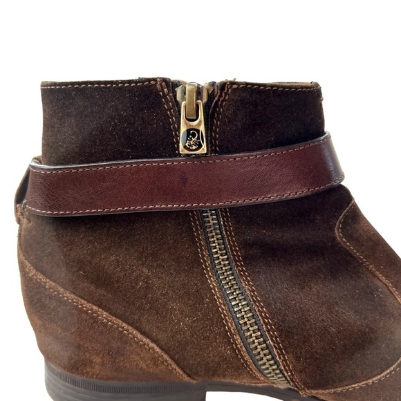 Jimmy Choo Bryant Patent and Suede Dgrad Chelsea Boots Soft Suede Boot Shoe - Picture 10 of 16